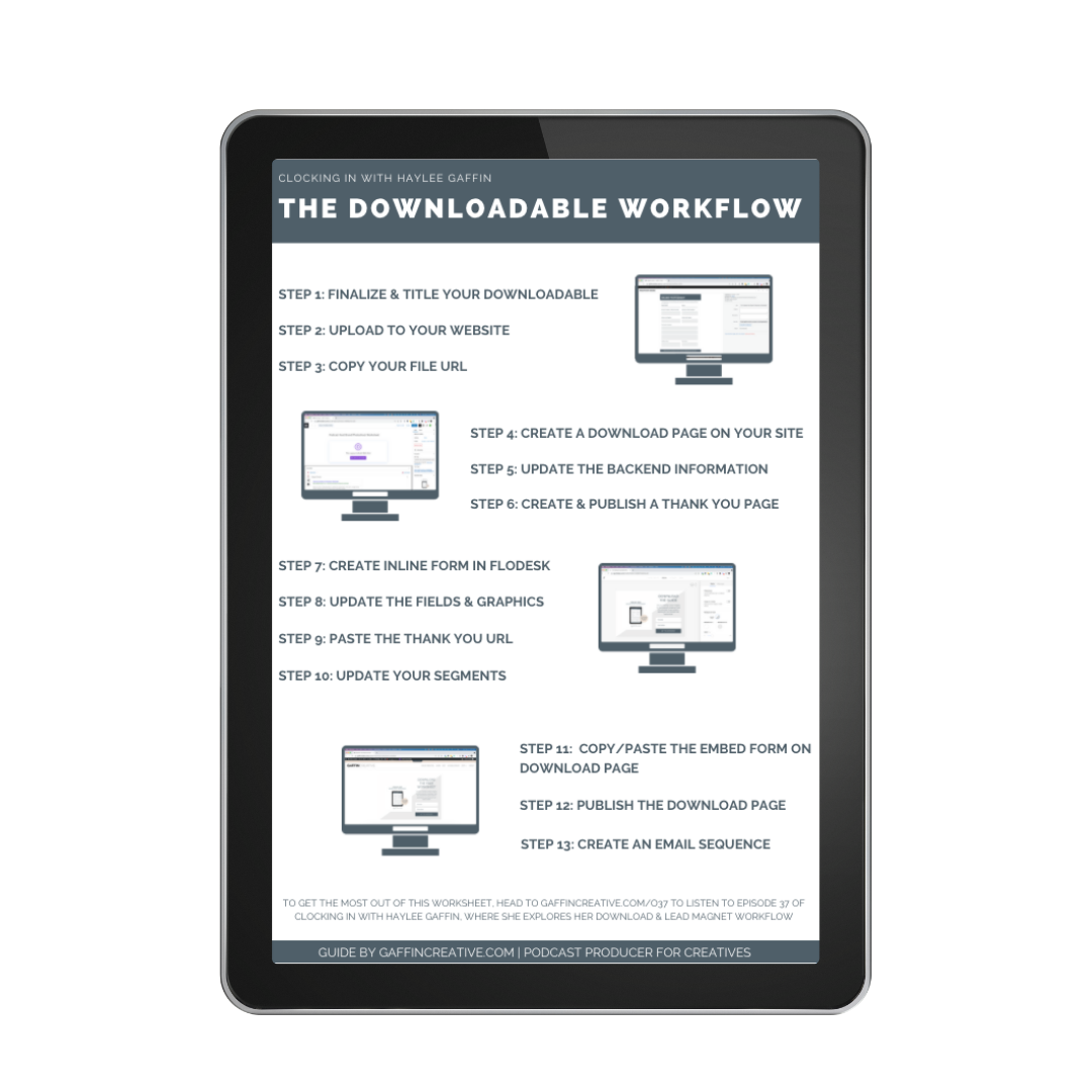 download workflow mockup