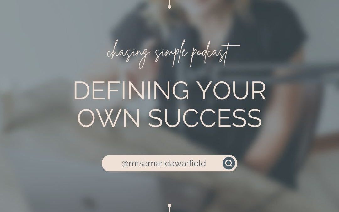 Defining Your Own Success: Chasing Simple Podcast Feature