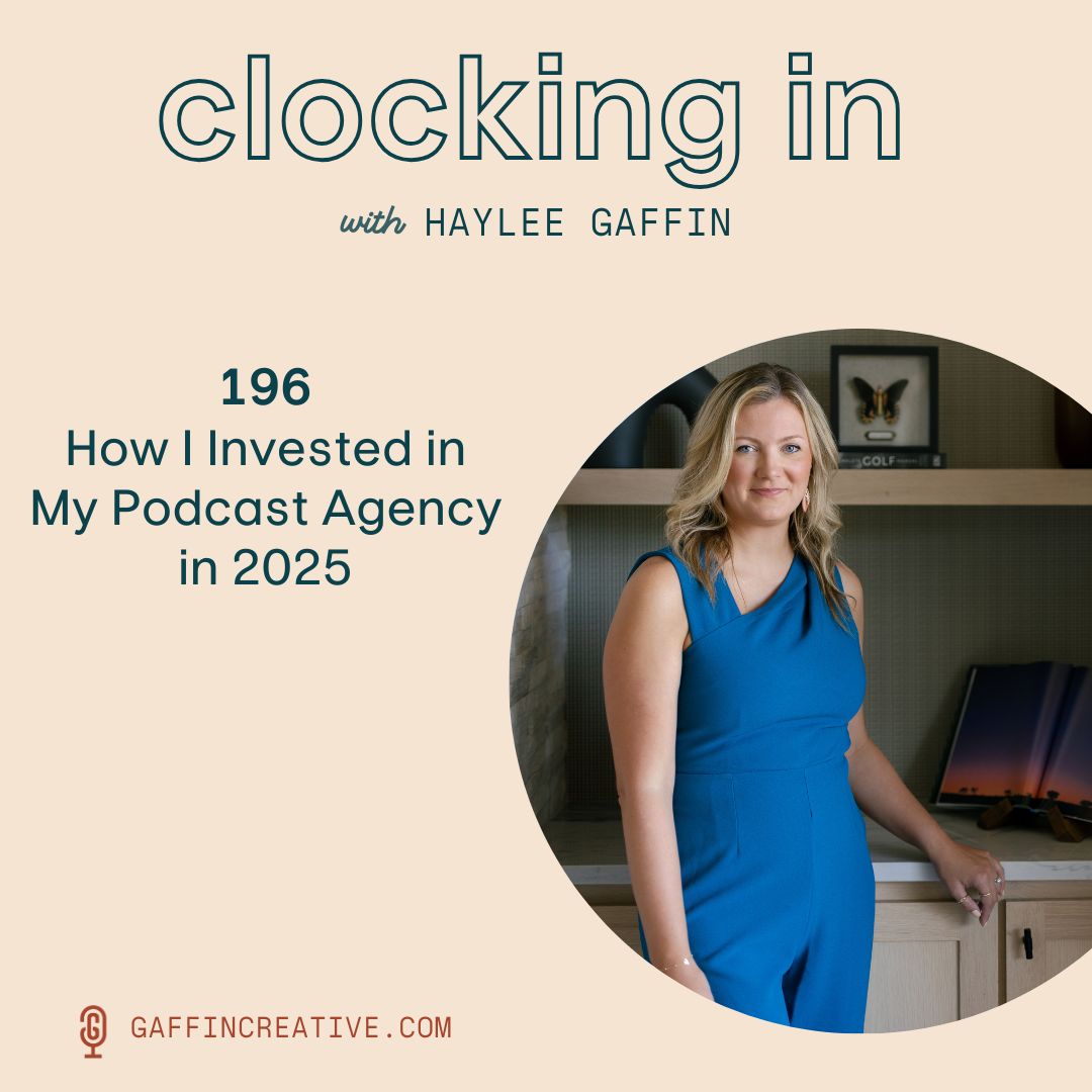 196: How I Invested in My Podcast Agency in 2025